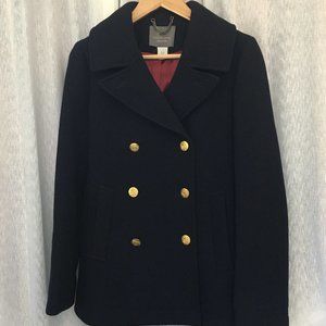 J. Crew Navy Majesty Peacoat